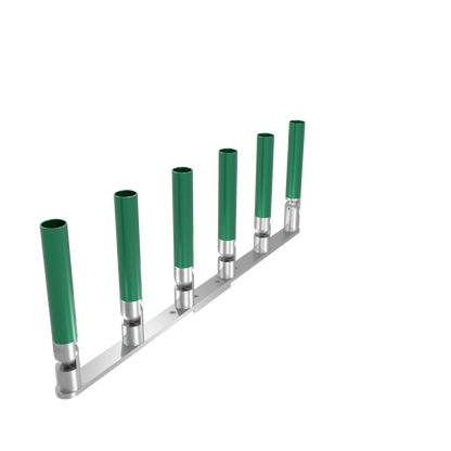 BIG SIX HORIZONTAL TREE ROD HOLDER WITH MOUNT