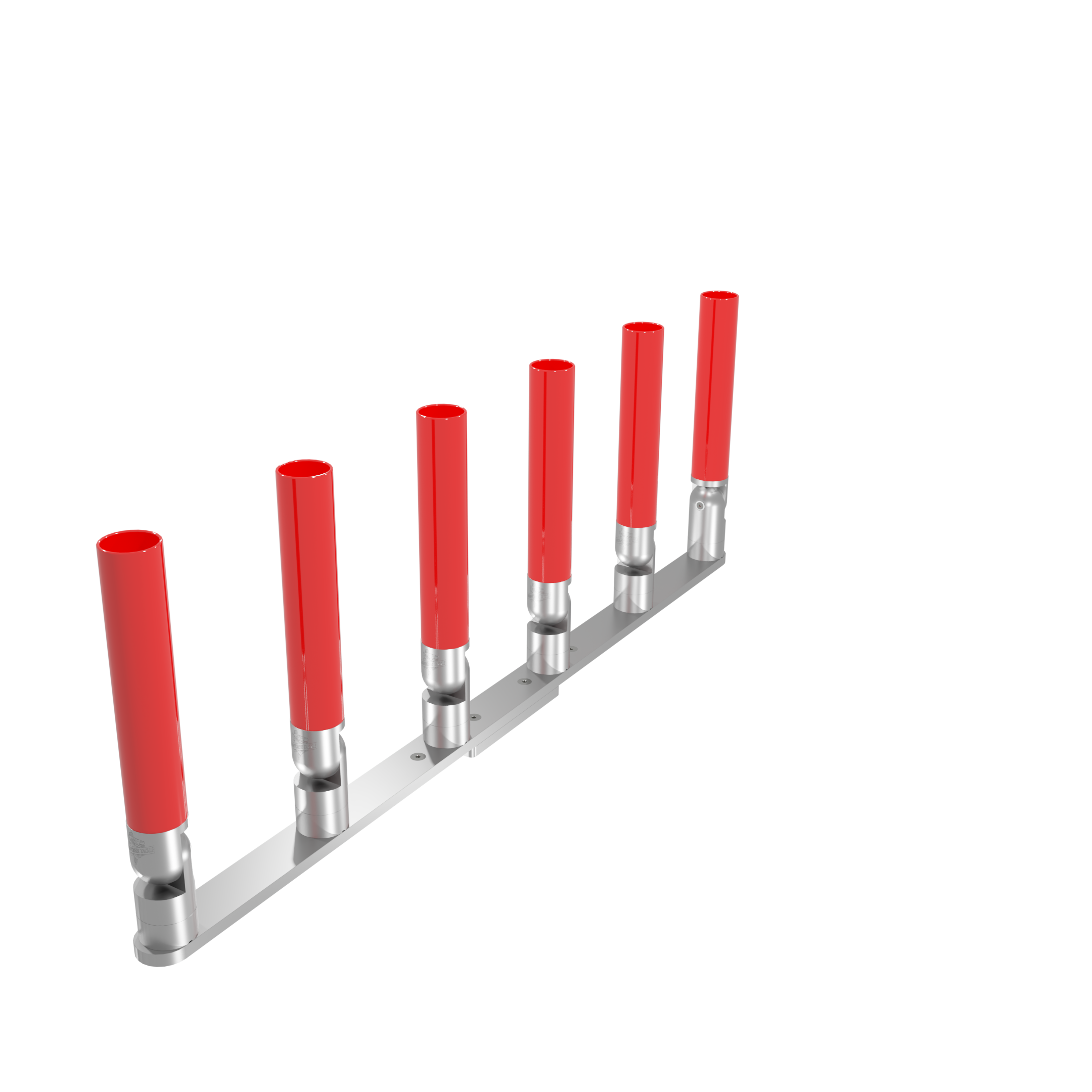 BIG SIX HORIZONTAL TREE ROD HOLDER WITH MOUNT