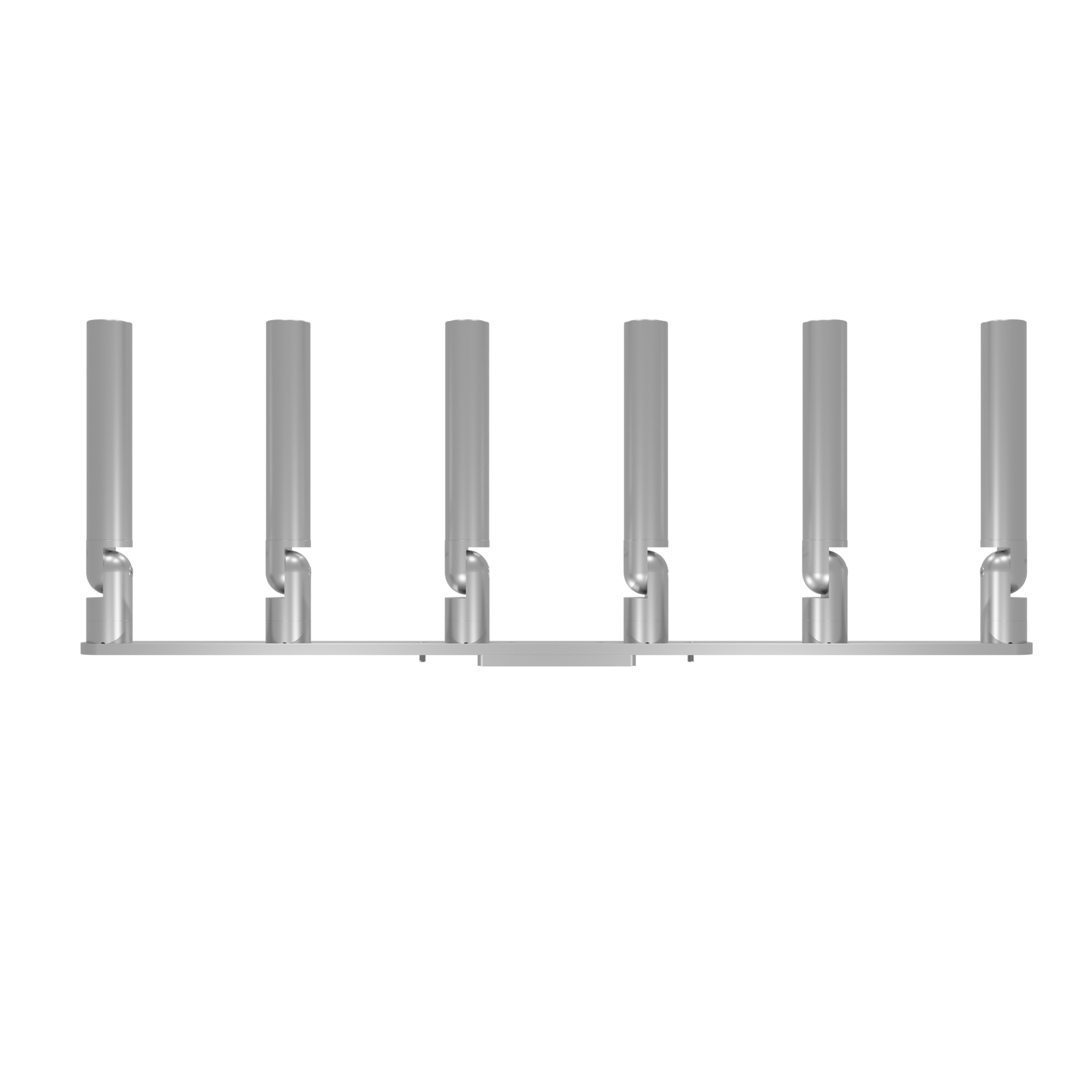 BIG SIX HORIZONTAL TREE ROD HOLDER WITH MOUNT