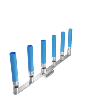 BIG SIX HORIZONTAL TREE ROD HOLDER WITH MOUNT