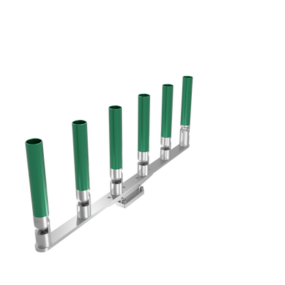 BIG SIX HORIZONTAL TREE ROD HOLDER WITH MOUNT