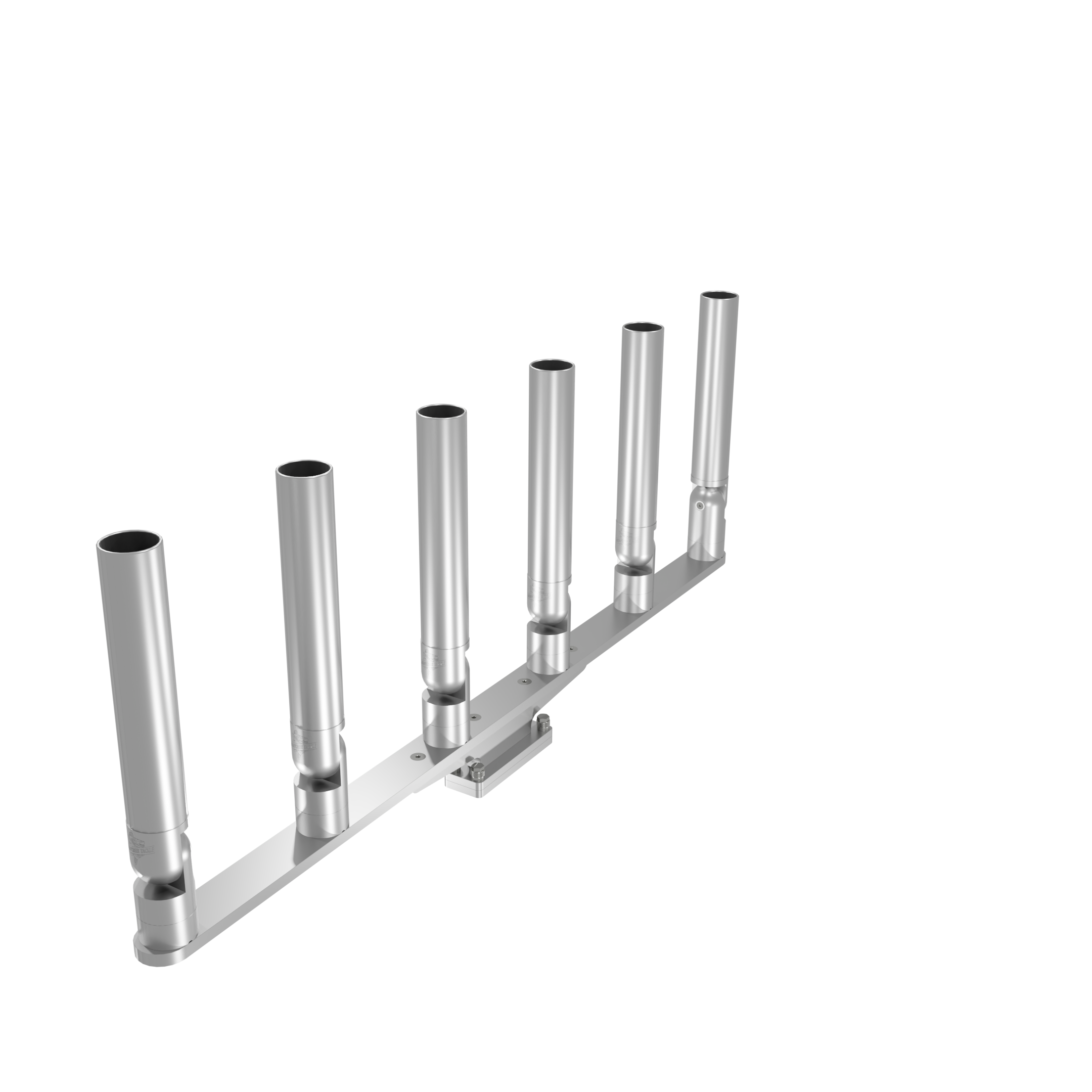BIG SIX HORIZONTAL TREE ROD HOLDER WITH MOUNT