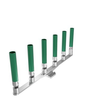 BIG SIX HORIZONTAL TREE ROD HOLDER WITH MOUNT