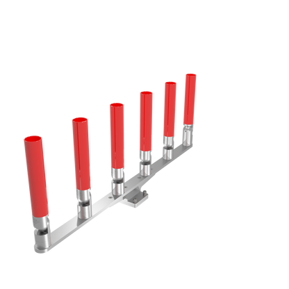 BIG SIX HORIZONTAL TREE ROD HOLDER WITH MOUNT