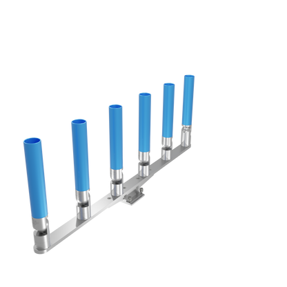 BIG SIX HORIZONTAL TREE ROD HOLDER WITH MOUNT