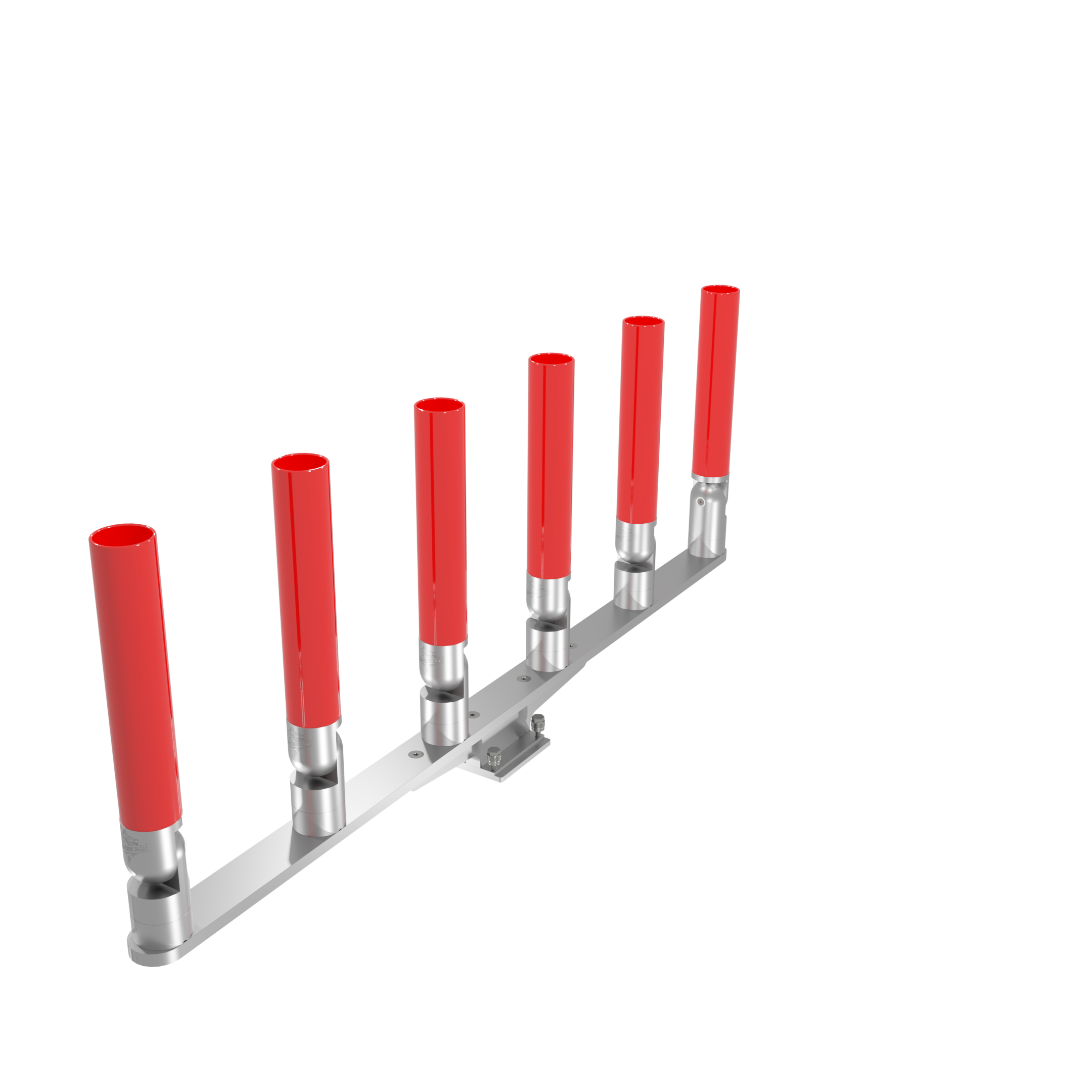 BIG SIX HORIZONTAL TREE ROD HOLDER WITH MOUNT