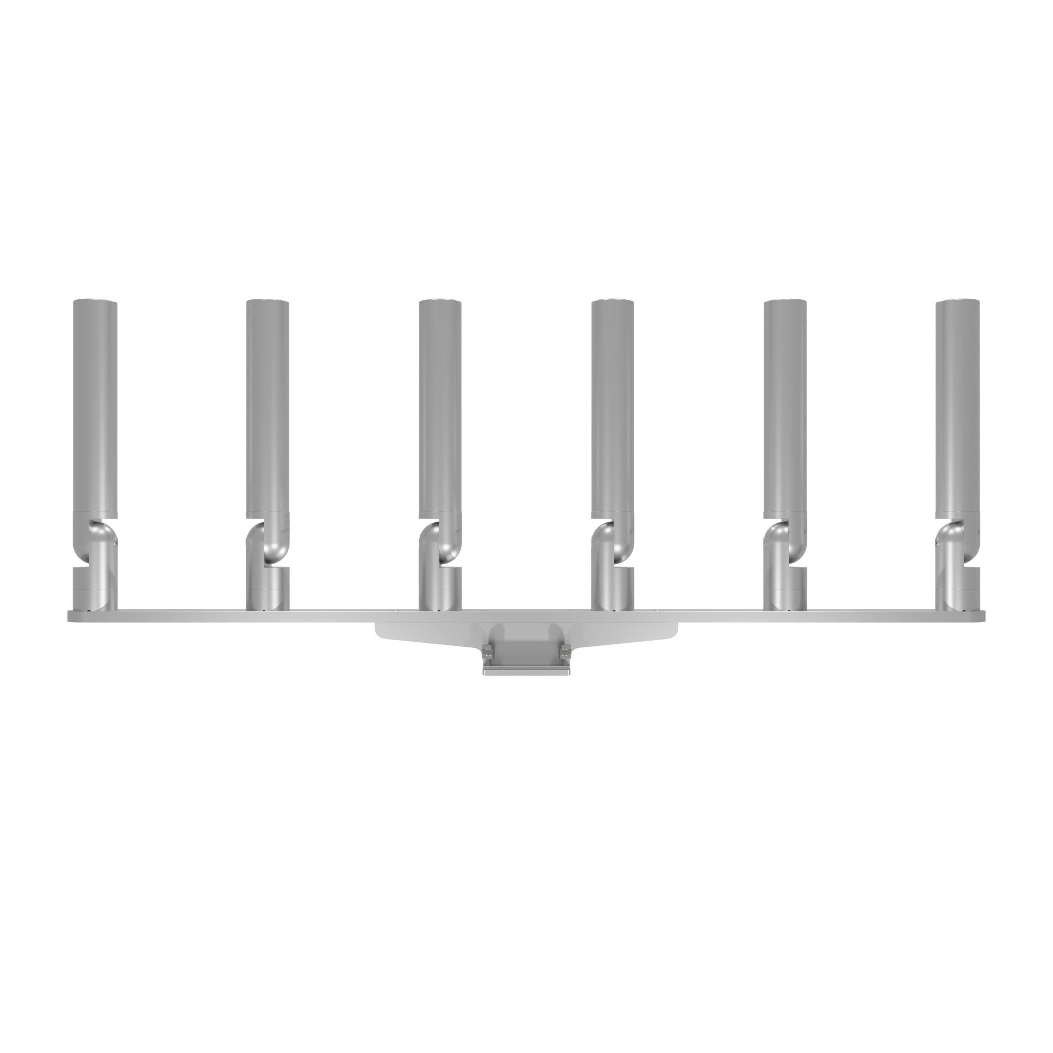 BIG SIX HORIZONTAL TREE ROD HOLDER WITH MOUNT