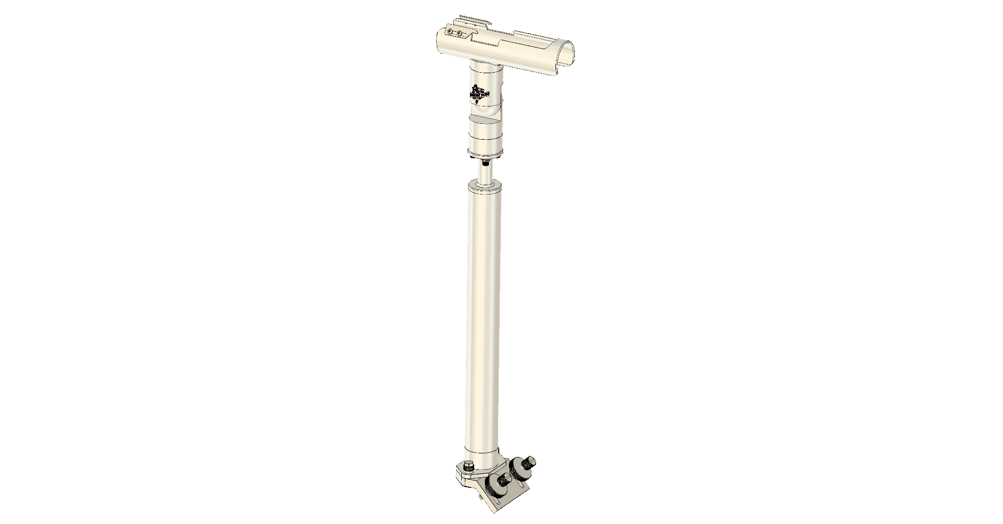 CRADLE WITH INTEGRATED GUNWALE MOUNT