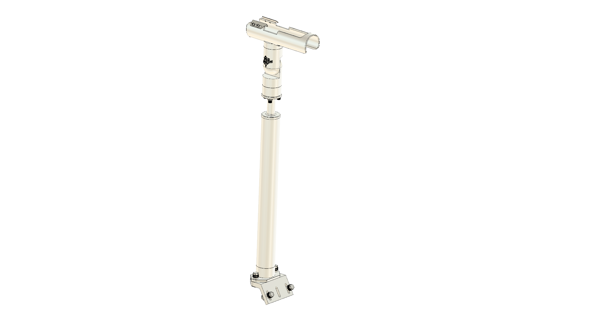 CRADLE WITH INTEGRATED GUNWALE MOUNT