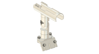 CRADLE WITH INTEGRATED GUNWALE MOUNT