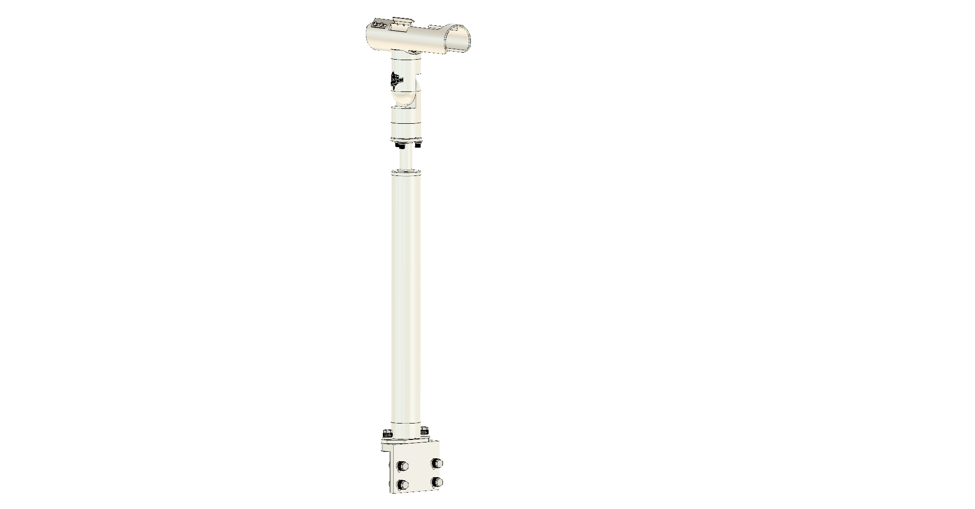CRADLE WITH INTEGRATED GUNWALE MOUNT