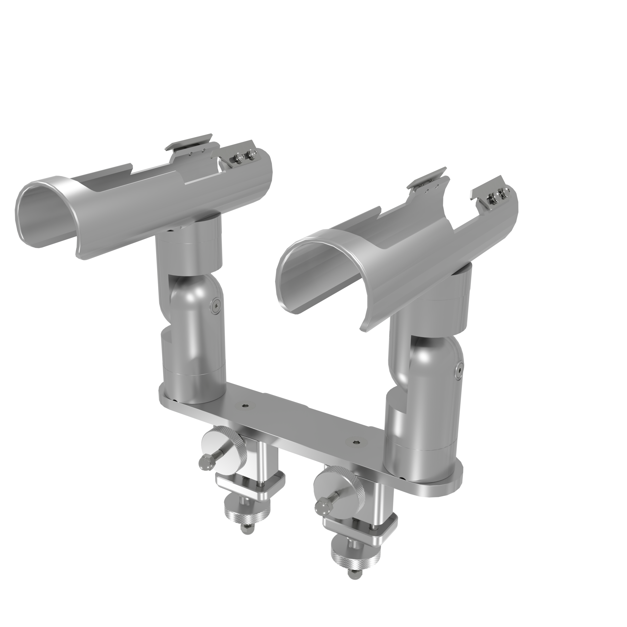 Adjustable Cradle Rod Holders with Pontoon Mount