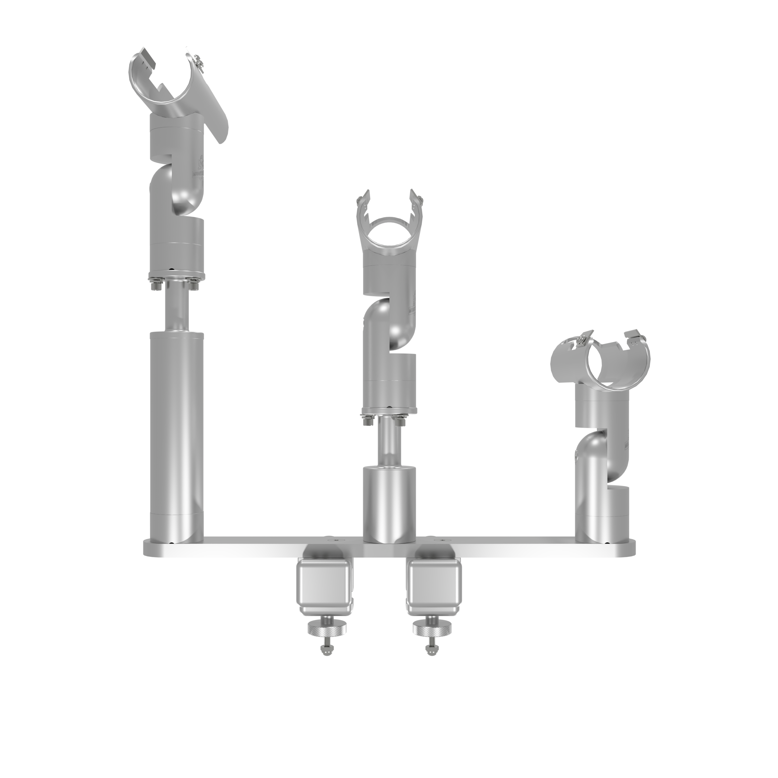 Adjustable Cradle Rod Holders with Pontoon Mount