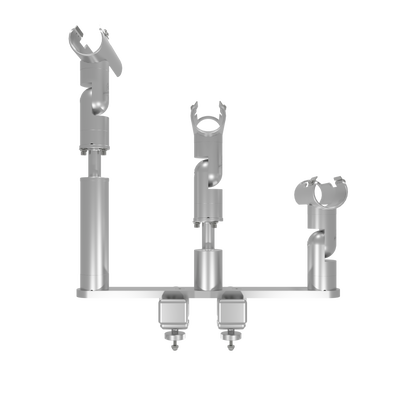 Adjustable Cradle Rod Holders with Pontoon Mount
