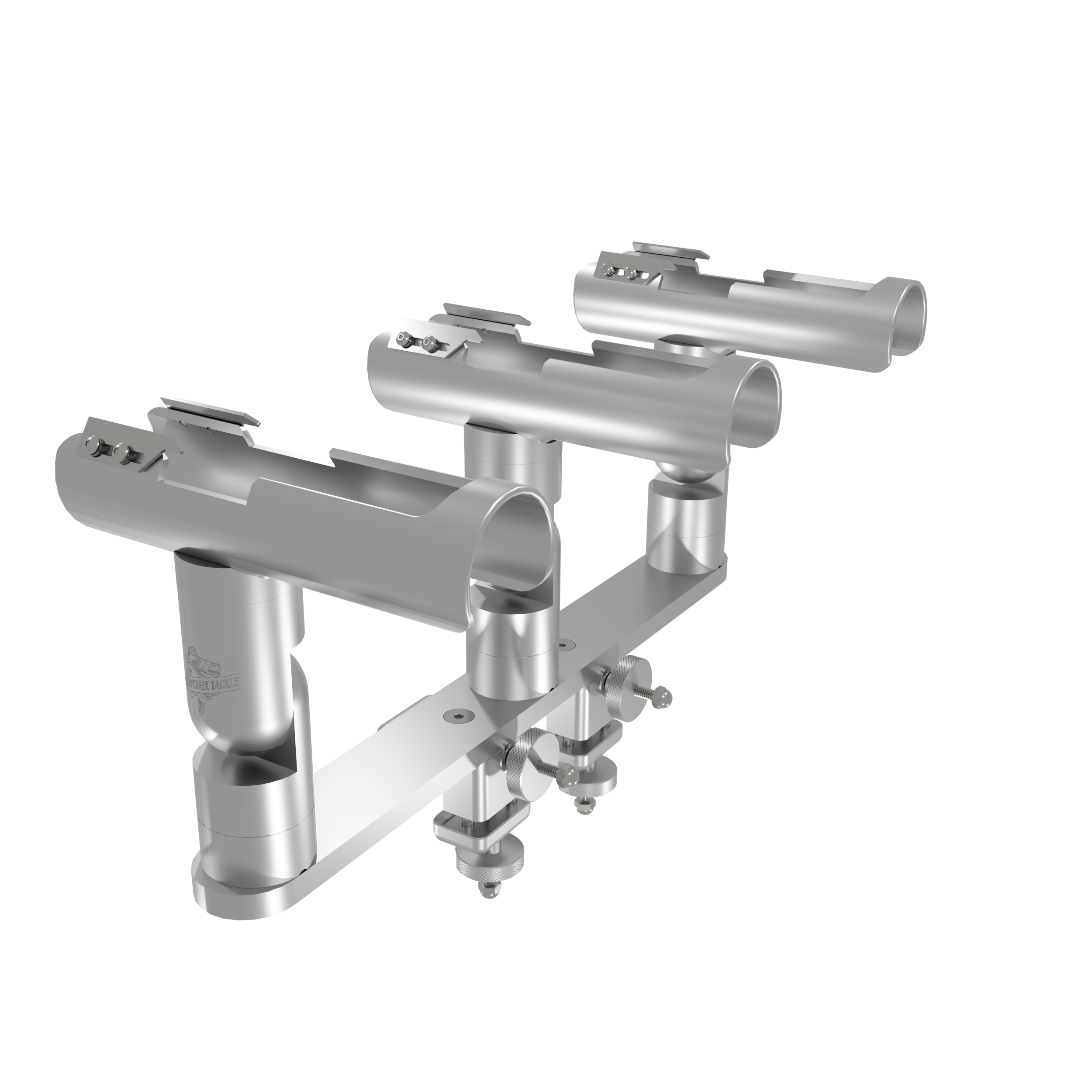 Adjustable Cradle Rod Holders with Pontoon Mount