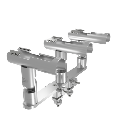 Adjustable Cradle Rod Holders with Pontoon Mount