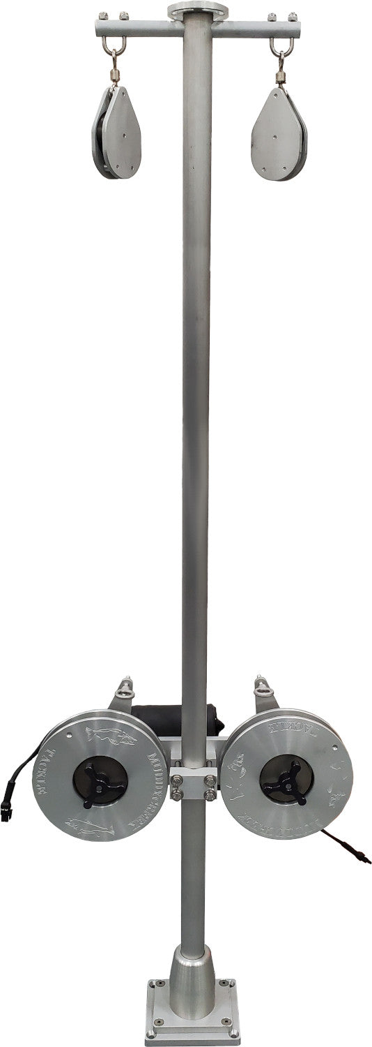 ELECTRIC PLANER MAST SYSTEM WITH MOUNTING PLATE