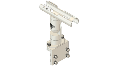CRADLE WITH INTEGRATED GUNWALE MOUNT