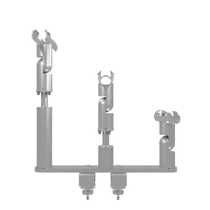 Adjustable Cradle Rod Holders with Pontoon Mount