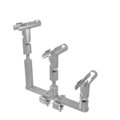 Adjustable Cradle Rod Holders with Pontoon Mount