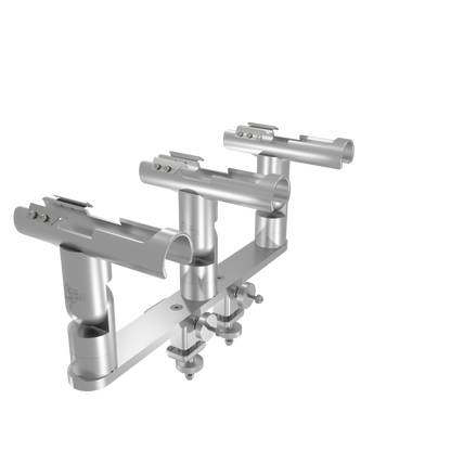 Adjustable Cradle Rod Holders with Pontoon Mount