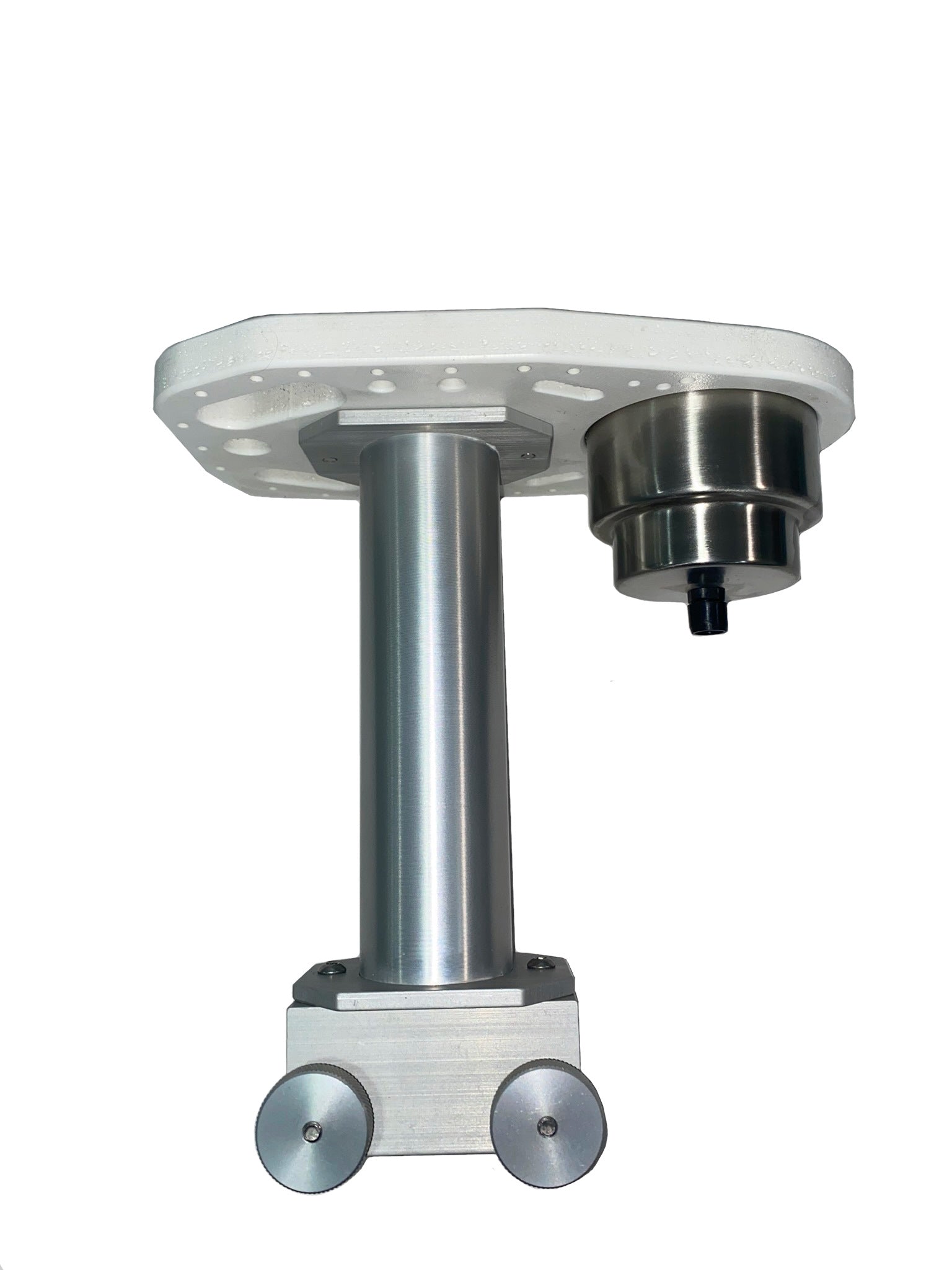 TOOL CADDY WITH CUP HOLDER ON INTEGRATED GUNWALE MOUNT