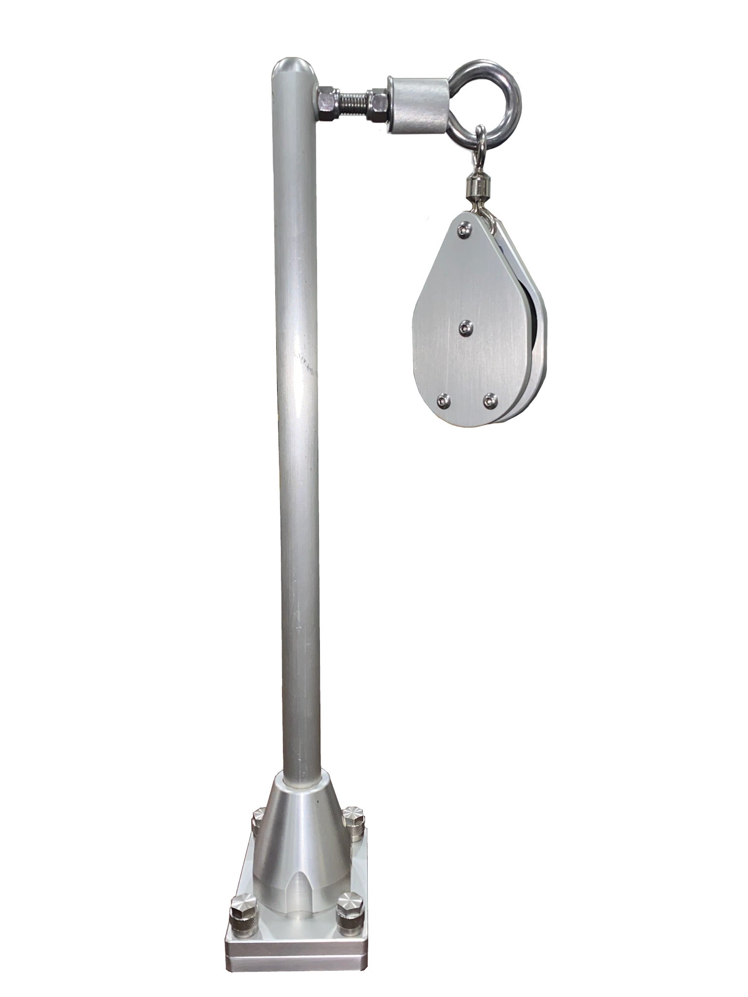 18" RISER PULLEY WITH MOUNT