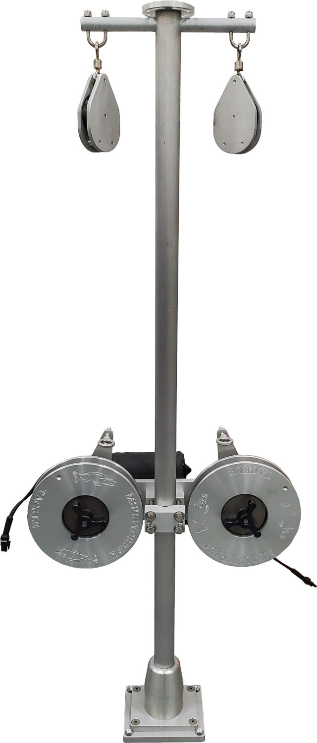 ELECTRIC PLANER MAST SYSTEM WITH MOUNTING PLATE