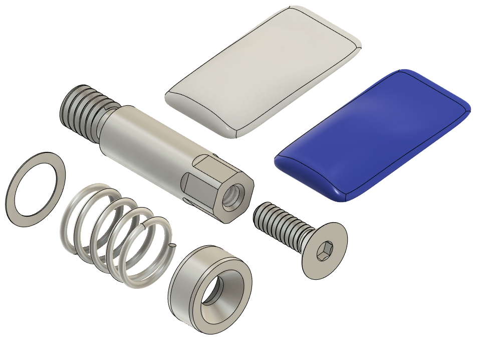 ROD HOLDER AXLE REBUILD KIT