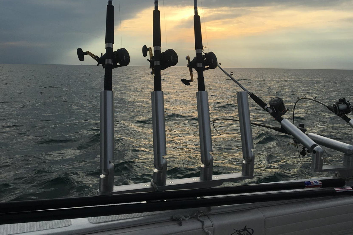 MuddyCreek Triple Articulating Tree Rod Holder with Gimbal Mount ...