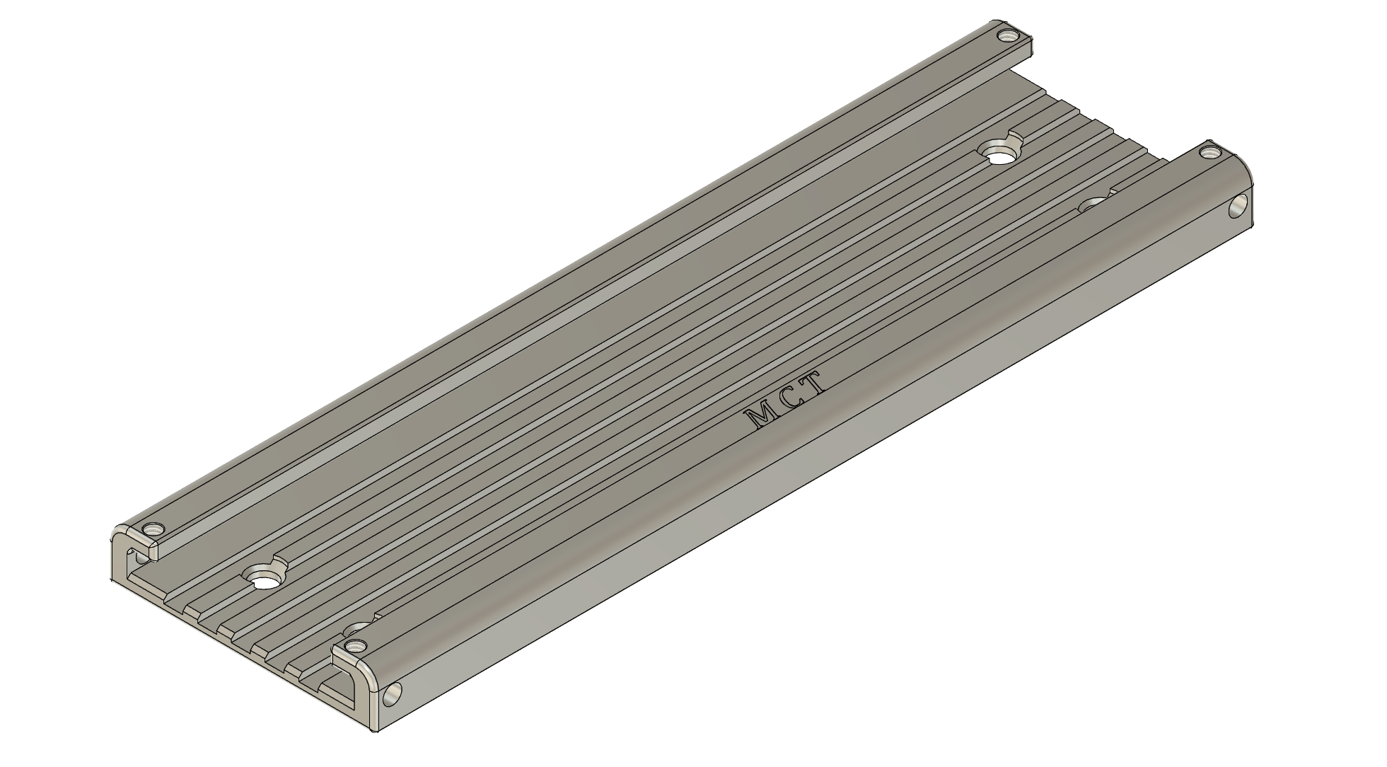 MuddyCreek Aluminum Track System – Modular Fishing Mounts