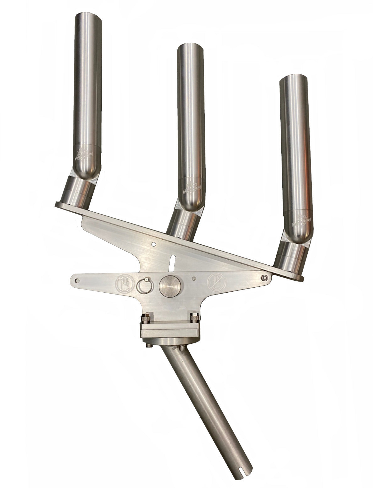 TRIPLE ARTICULATING TREE ROD HOLDER WITH GIMBAL